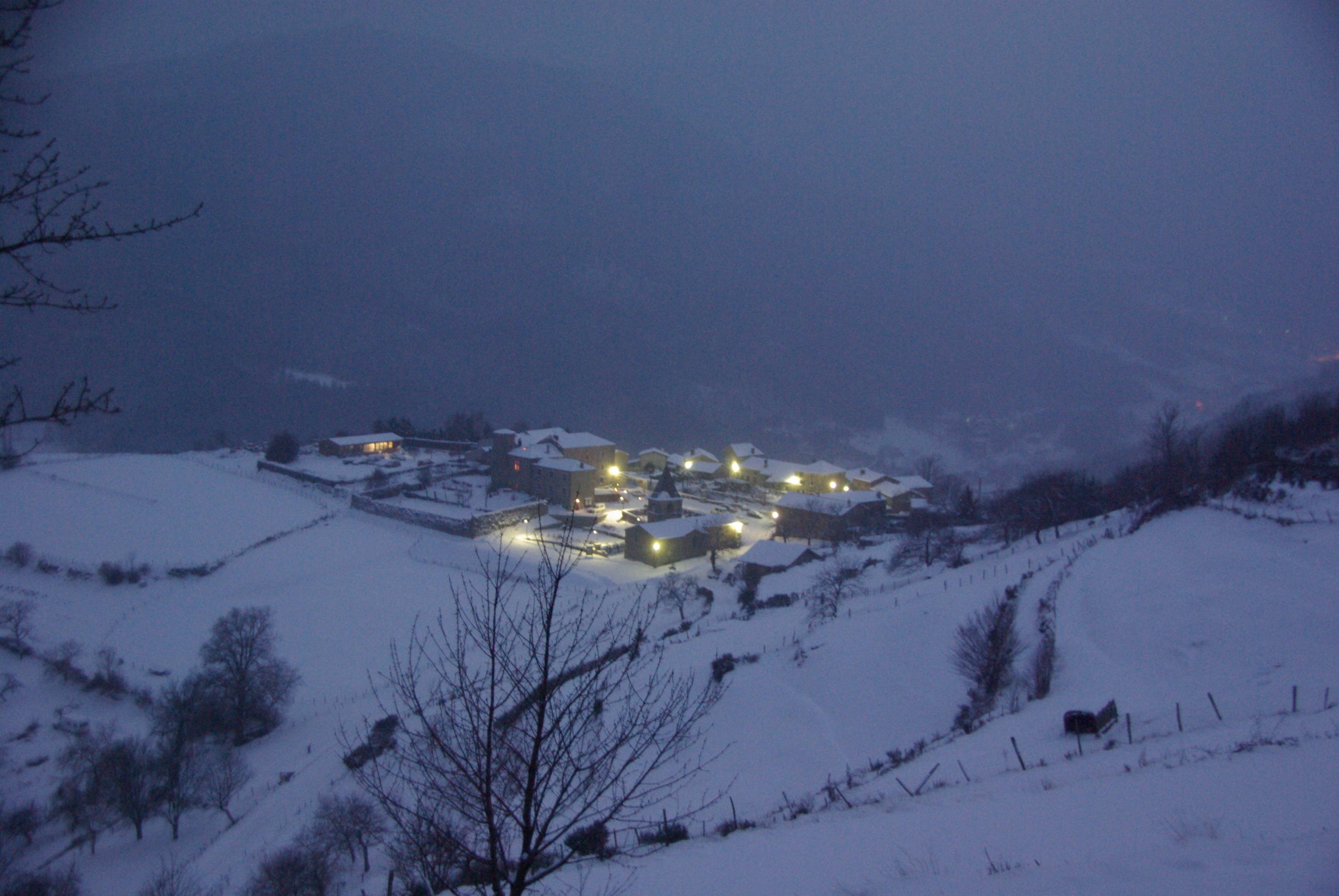 Monestier sous la neige